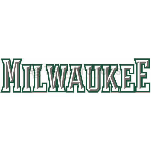 Milwaukee Bucks T-shirts Iron On Transfers N1076 - Click Image to Close